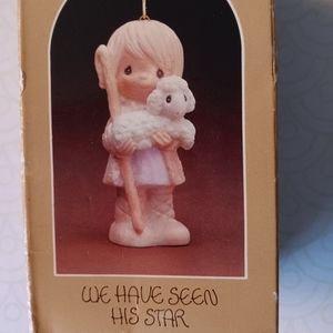 Precious Moments “We have seen his star” dated 1980 in original box